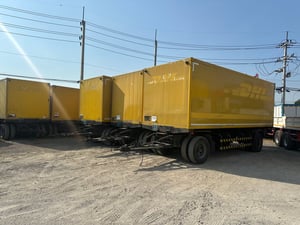 ลูกพวงตู้แห้งยาว7.68พร้อมลิฟต์ท้าย