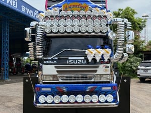 ISUZU DECA270 รถบรรทุก 10ล้อ ดั้มพ์ ปี2551 เลขไมล์น้อยกว่า 500,000 กม.