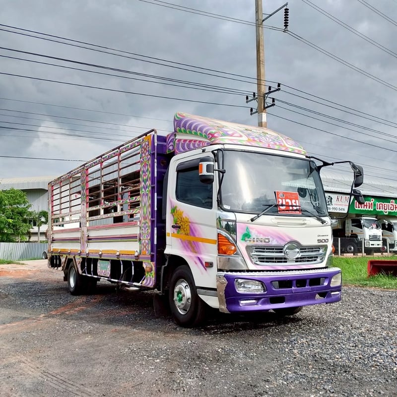 รถหกล้อกระบะคอกสูง ปี59 เครื่อง 175 แรง