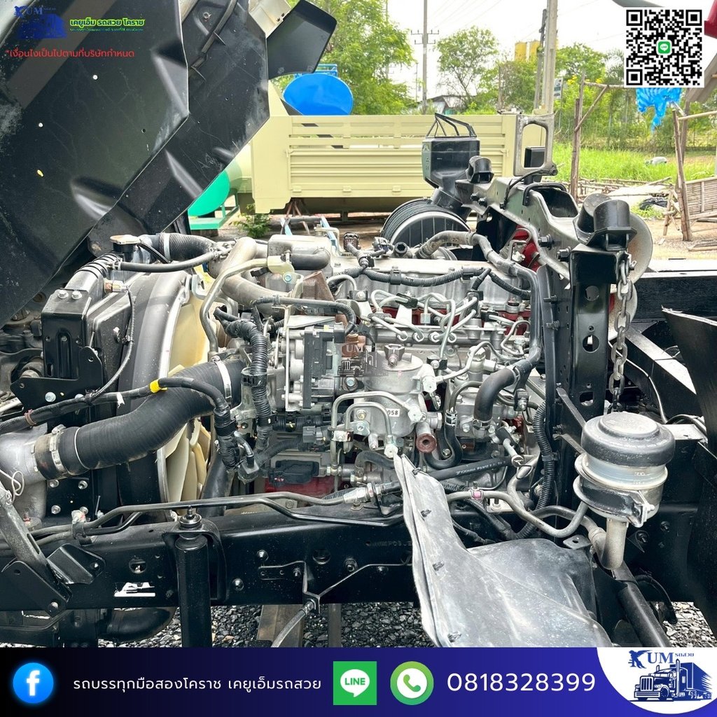 HINO FC 210แรงม้า รถบรรทุก 6ล้อ ดั้มพ์ ปี2022