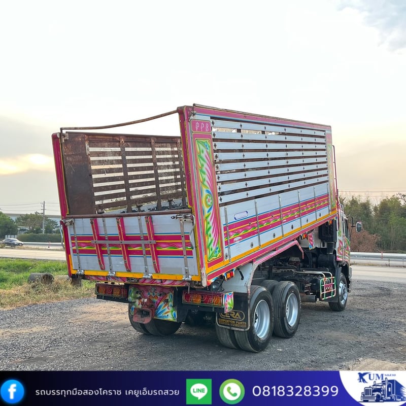 HINO FM 344แรงม้า รถบรรทุก 10ล้อ ดั้มพ์ ปี2013