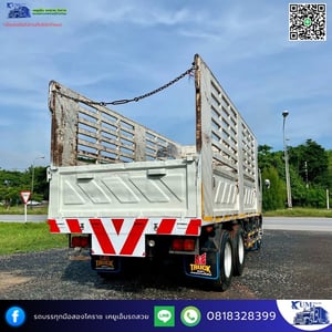HINO FL 251แรงม้า รถบรรทุก 10ล้อ กระบะคอกสูง ปี2012