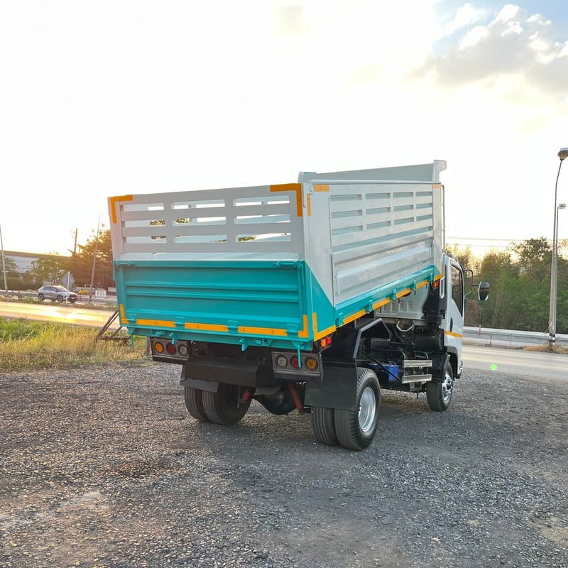 ISUZU FRR 190แรงม้า รถบรรทุก 6ล้อ ดั้มพ์ ปี2018