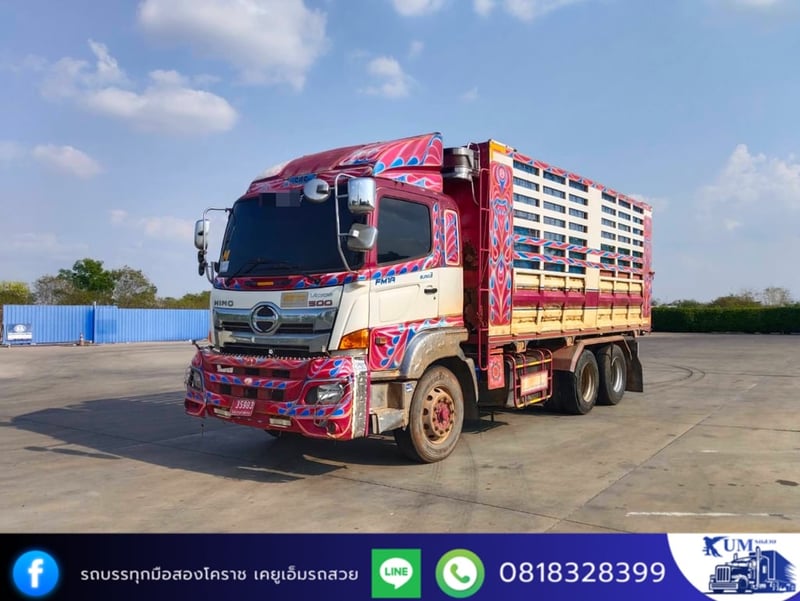 HINO FM 344แรงม้า รถบรรทุก 10ล้อ ดั้มพ์ ปี2019