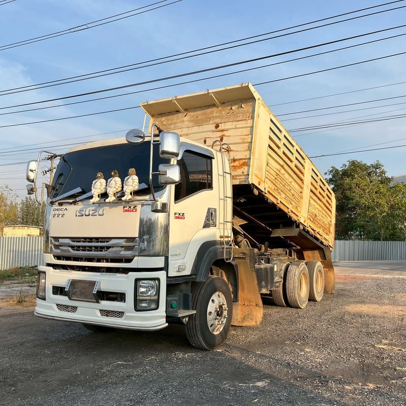 ISUZU FXZ 360แรงม้า รถบรรทุก 10ล้อ ดั้มพ์ ปี2016 ISUZU FXZ 360แรงม้า รถบรรทุก 10ล้อ ดั้มพ์ ปี2016
