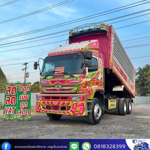 HINO FM 344แรงม้า รถบรรทุก 10ล้อ ดั้มพ์ ปี2013