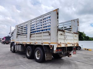 HINO FM 344แรงม้า รถบรรทุก 10ล้อ กระบะคอกสูง ปี2010 HINO FM 344แรงม้า รถบรรทุก 10ล้อ กระบะคอกสูง ปี2010
