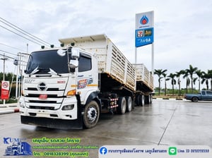 HINO FM 380แรงม้า รถบรรทุก 10ล้อ พ่วงแม่ลูก ปี2023 HINO FM 380แรงม้า รถบรรทุก 10ล้อ พ่วงแม่ลูก ปี2023
