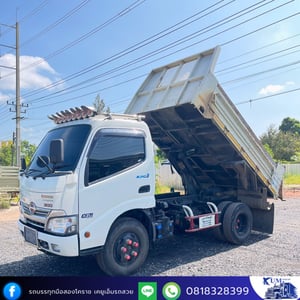 HINO XZU 150แรงม้า รถบรรทุก 6ล้อ ดั้มพ์ ปี2023