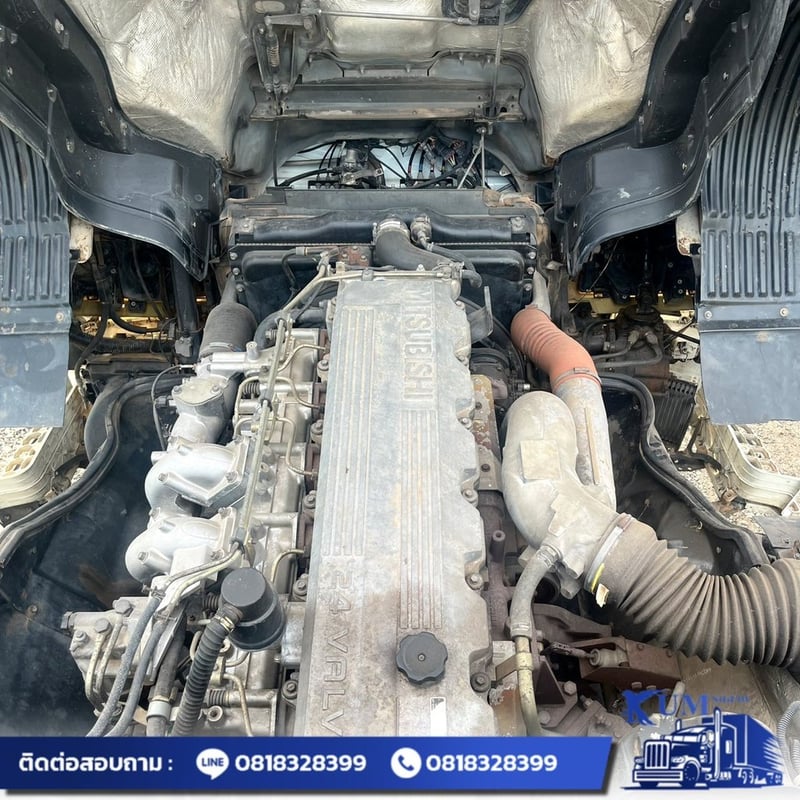 รถสิบล้อหัวลาก Fuso ปี 55 เครื่อง 380 แรง