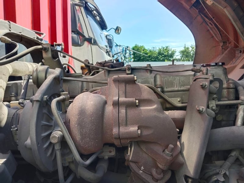 ISUZU FVM 240แรงม้า รถบรรทุก 10ล้อ ตู้แห้ง ปี2014