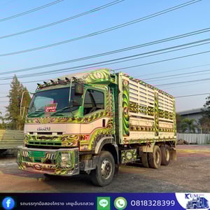 ISUZU FXZ 360แรงม้า รถบรรทุก 10ล้อ ดั้มพ์ ปี2017