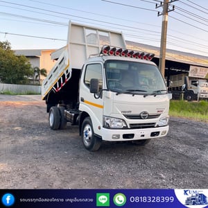 HINO XZU 150แรงม้า รถบรรทุก 6ล้อ ดั้มพ์ ปี2021