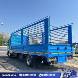 ISUZU FRR 210แรงม้า รถบรรทุก 6ล้อ กระบะคอกสูง ปี2022