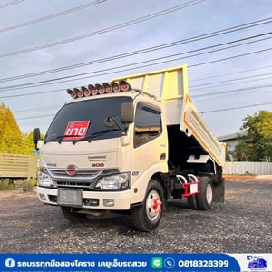 HINO XZU 150แรงม้า รถบรรทุก 6ล้อ ดั้มพ์ ปี2023