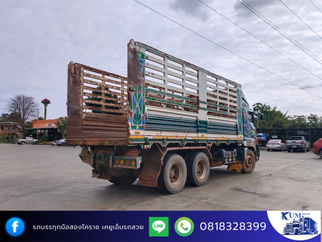 HINO FM 344แรงม้า รถบรรทุก 10ล้อ ดั้มพ์ ปี2018