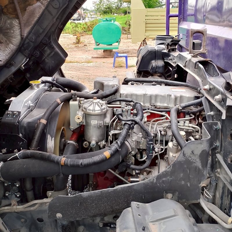 รถหกล้อกระบะคอกสูง ปี59 เครื่อง 175 แรง