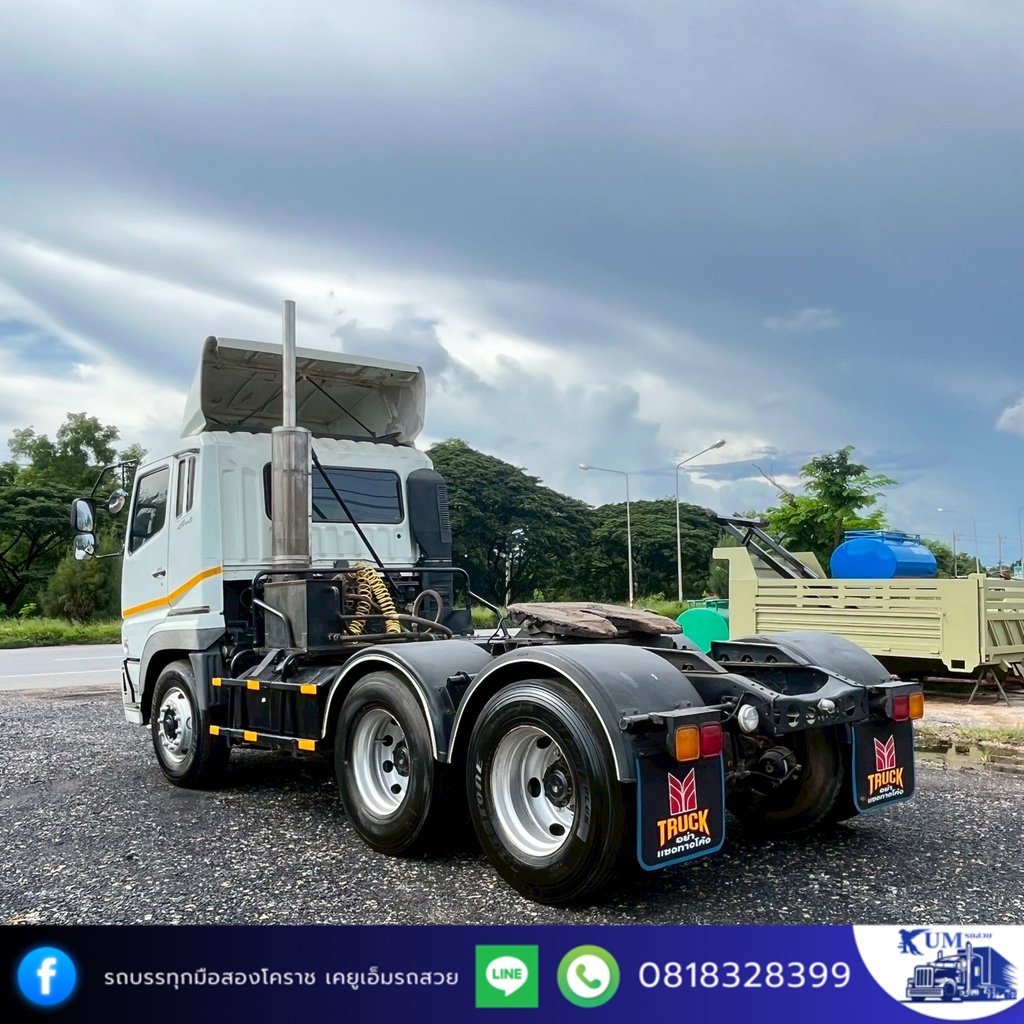 รถสิบล้อหัวลาก Fuso ปี 55 เครื่อง 380 แรง รถสิบล้อหัวลาก Fuso ปี 55 เครื่อง 380 แรง