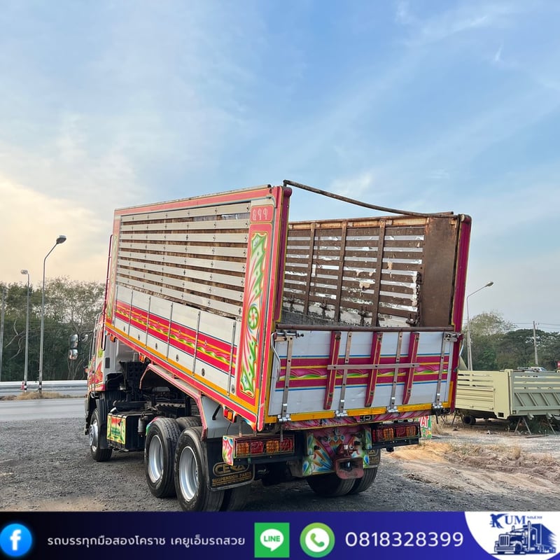 HINO FM 344แรงม้า รถบรรทุก 10ล้อ ดั้มพ์ ปี2013