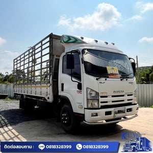 ISUZU NQR 175แรงม้า รถบรรทุก 6ล้อ กระบะคอกสูง ปี2011
