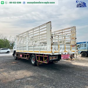 ISUZU FTR 240แรงม้า รถบรรทุก 6ล้อ กระบะคอกสูง ปี2011