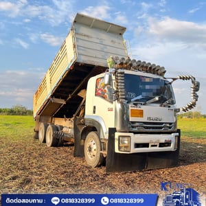 ISUZU FVZ 300แรงม้า รถบรรทุก 10ล้อ ดั้มพ์ ปี2014 ISUZU FVZ 300แรงม้า รถบรรทุก 10ล้อ ดั้มพ์ ปี2014