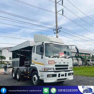 MITSUBISHI FUSO FV 380แรงม้า รถบรรทุก หัวลาก 10ล้อ หัวลาก เฉพาะหัว ปี2012 MITSUBISHI FUSO FV 380แรงม้า รถบรรทุก หัวลาก 10ล้อ หัวลาก เฉพาะหัว ปี2012