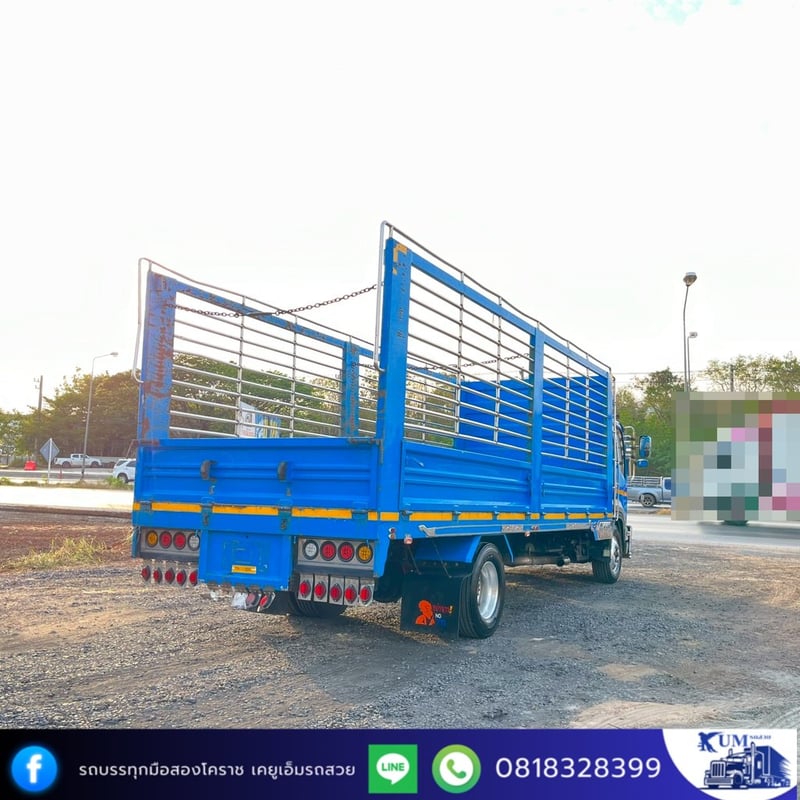 ISUZU FRR 210แรงม้า รถบรรทุก 6ล้อ กระบะคอกสูง ปี2022 ISUZU FRR 210แรงม้า รถบรรทุก 6ล้อ กระบะคอกสูง ปี2022