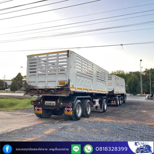 HINO FM 344แรงม้า รถบรรทุก 10ล้อ พ่วงแม่ลูก ปี2021