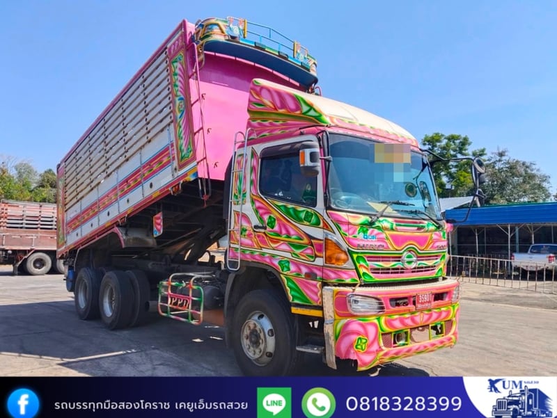HINO FM 344แรงม้า รถบรรทุก 10ล้อ ดั้มพ์ ปี2013 HINO FM 344แรงม้า รถบรรทุก 10ล้อ ดั้มพ์ ปี2013