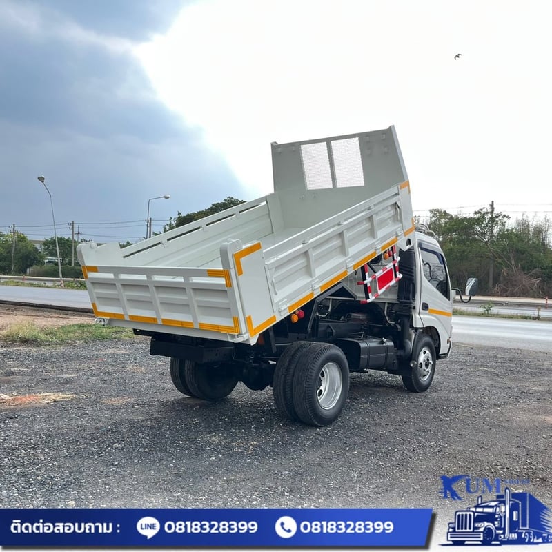 HINO XZU 150แรงม้า รถบรรทุก 6ล้อ ดั้มพ์ ปี2020