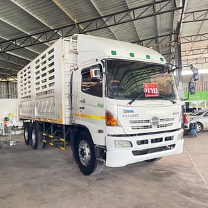 HINO FL 251แรงม้า รถบรรทุก 10ล้อ กระบะคอกสูง ปี2012