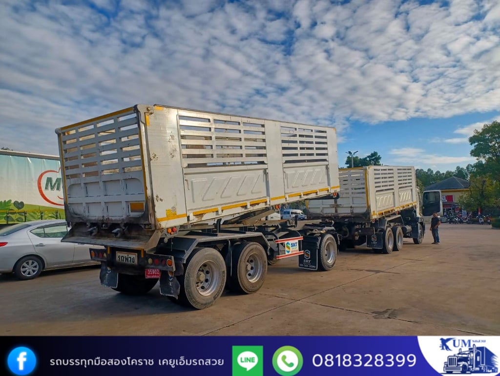 HINO FM 344แรงม้า รถบรรทุก 10ล้อ พ่วงแม่ลูก ปี2021 HINO FM 344แรงม้า รถบรรทุก 10ล้อ พ่วงแม่ลูก ปี2021