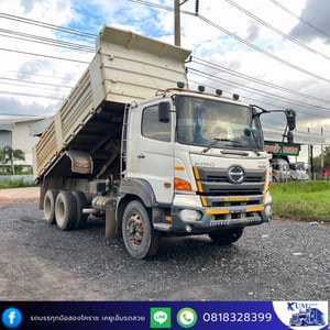 HINO FM 344แรงม้า รถบรรทุก 10ล้อ ดั้มพ์ ปี2018 HINO FM 344แรงม้า รถบรรทุก 10ล้อ ดั้มพ์ ปี2018