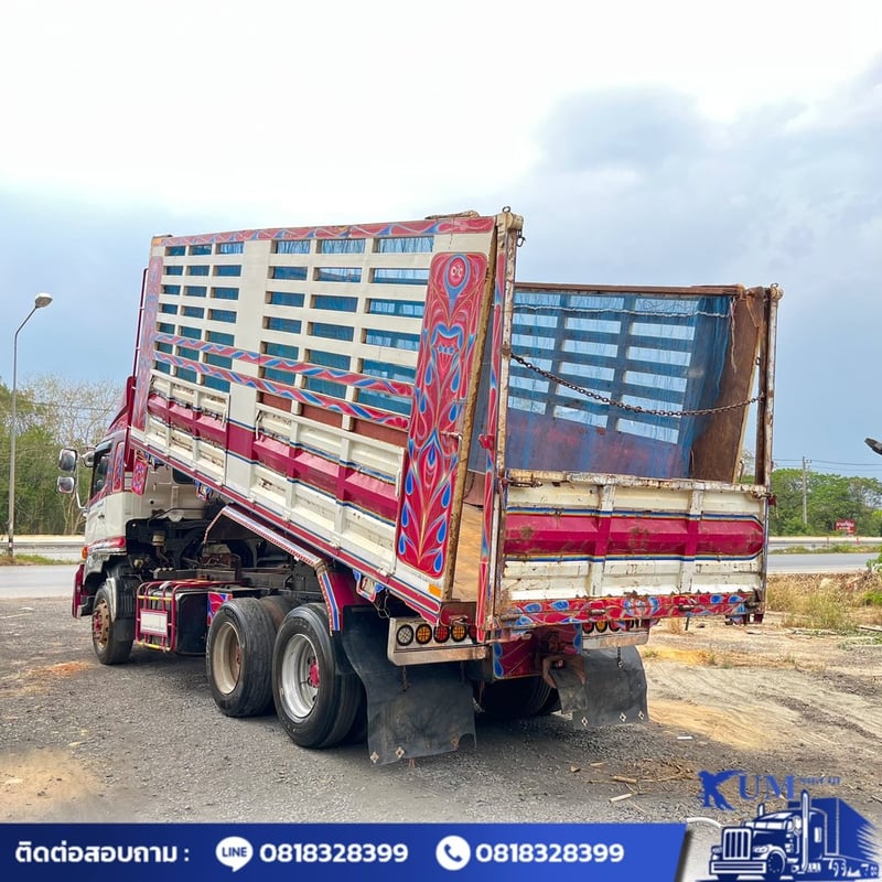 HINO FM 344แรงม้า รถบรรทุก 10ล้อ ดั้มพ์ ปี2019