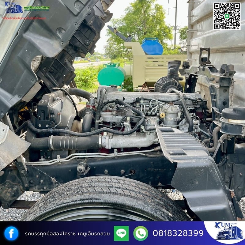 HINO FL 251แรงม้า รถบรรทุก 10ล้อ กระบะคอกสูง ปี2012 HINO FL 251แรงม้า รถบรรทุก 10ล้อ กระบะคอกสูง ปี2012