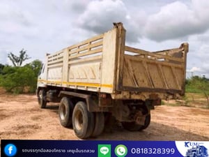 MITSUBISHI FUSO FN 270แรงม้า รถบรรทุก 10ล้อ ดั้มพ์ ปี2011