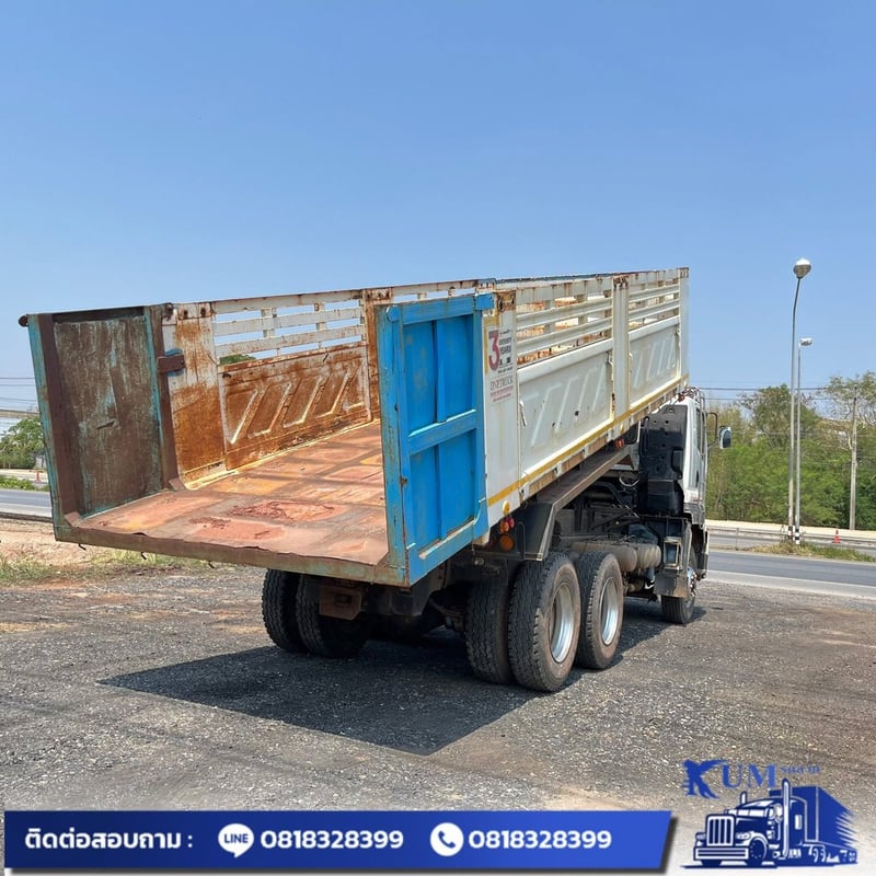 ISUZU FXZ 360แรงม้า รถบรรทุก 10ล้อ ดั้มพ์ ปี2013 ISUZU FXZ 360แรงม้า รถบรรทุก 10ล้อ ดั้มพ์ ปี2013