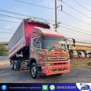HINO FM 344แรงม้า รถบรรทุก 10ล้อ ดั้มพ์ ปี2013
