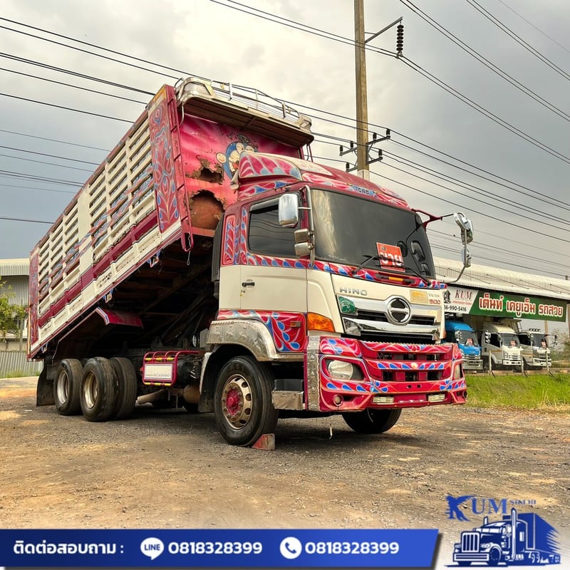 HINO FM 344แรงม้า รถบรรทุก 10ล้อ ดั้มพ์ ปี2019