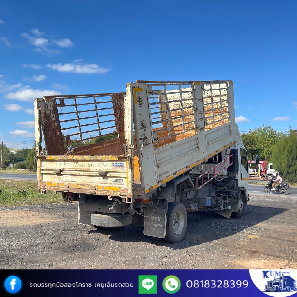 ISUZU FRR 210แรงม้า รถบรรทุก 6ล้อ ดั้มพ์ ปี2021