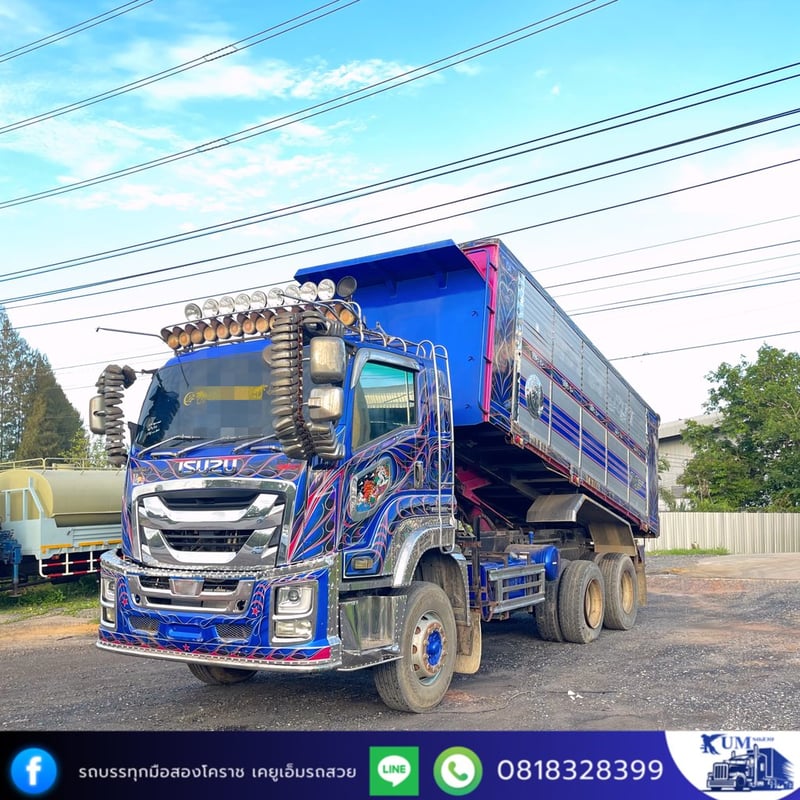 ISUZU FXZ 360แรงม้า รถบรรทุก 10ล้อ ดั้มพ์ ปี2019 ISUZU FXZ 360แรงม้า รถบรรทุก 10ล้อ ดั้มพ์ ปี2019