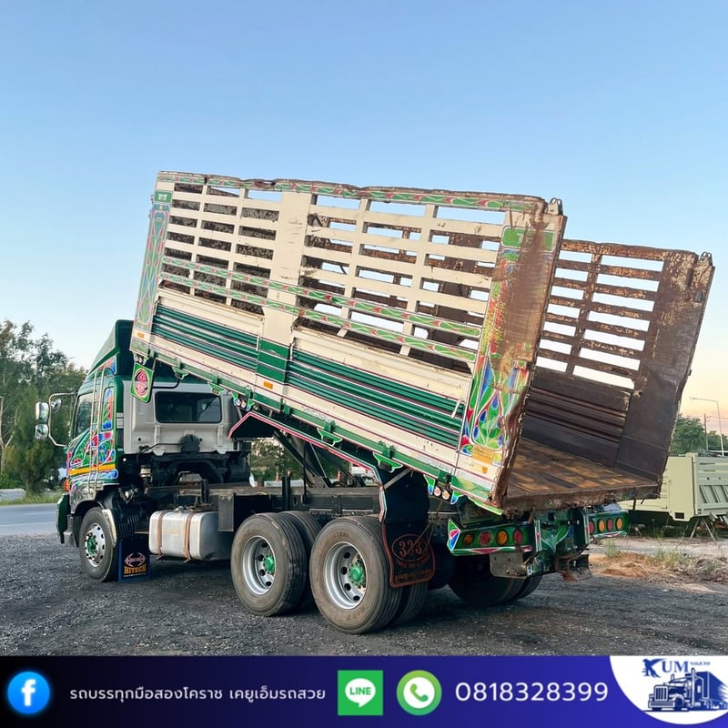 HINO FM 344แรงม้า รถบรรทุก 10ล้อ ดั้มพ์ ปี2018 HINO FM 344แรงม้า รถบรรทุก 10ล้อ ดั้มพ์ ปี2018