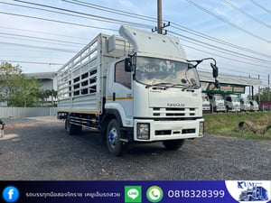 ISUZU FTR 240แรงม้า รถบรรทุก 6ล้อ ดั้มพ์ ปี2014