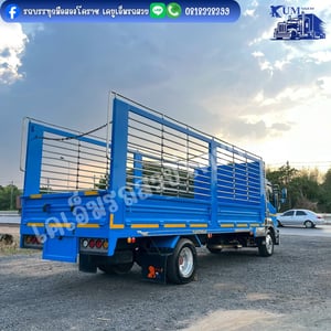 ISUZU FRR 210แรงม้า รถบรรทุก 6ล้อ กระบะคอกสูง ปี2022