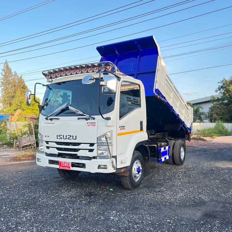 ISUZU FRR 210แรงม้า รถบรรทุก 6ล้อ ดั้มพ์ ปี2021 ISUZU FRR 210แรงม้า รถบรรทุก 6ล้อ ดั้มพ์ ปี2021
