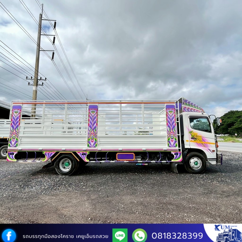 HINO FC 175แรงม้า รถบรรทุก 6ล้อ กระบะคอกสูง ปี2016 HINO FC 175แรงม้า รถบรรทุก 6ล้อ กระบะคอกสูง ปี2016