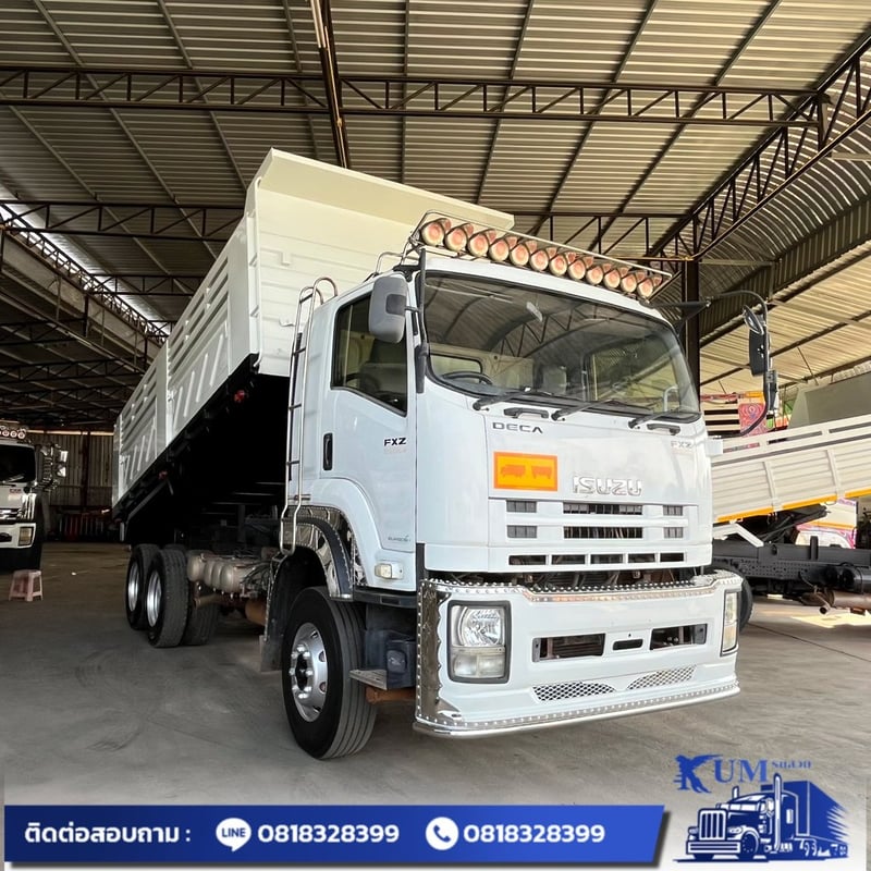 ISUZU FXZ 360แรงม้า รถบรรทุก 10ล้อ ดั้มพ์ ปี2013 ISUZU FXZ 360แรงม้า รถบรรทุก 10ล้อ ดั้มพ์ ปี2013