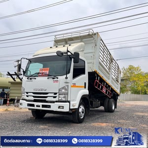 ISUZU FRR 210แรงม้า รถบรรทุก 6ล้อ ดั้มพ์ ปี2021
