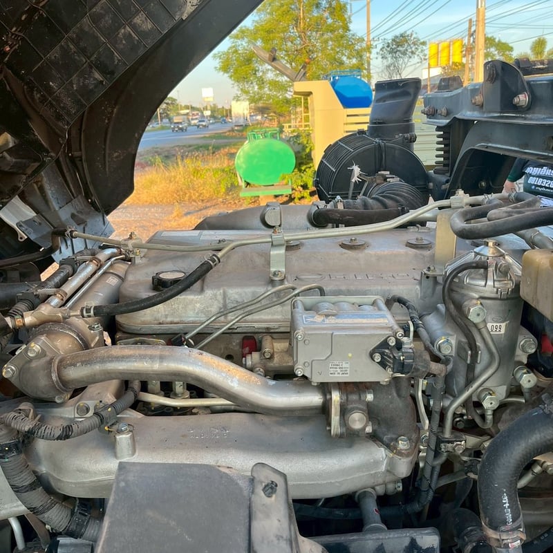 HINO FM 344แรงม้า รถบรรทุก 10ล้อ พ่วงแม่ลูก ปี2021